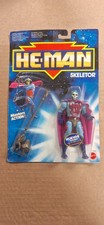 New Adventures of He-Man SKELETOR w  Pink Cape unused MOC 1988  Spain Cardback