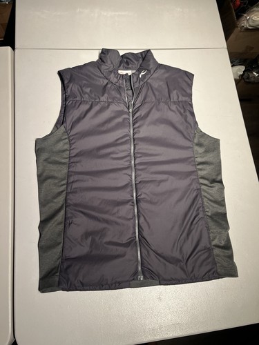Kjus Vest Men's 54 XL Gray Radiation Golf Zipper Jacket