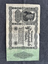 1922 Deutschland 50000 Mark Reichsbanknote Lucas Cranach d.Ä. Hyperinflation Ära
