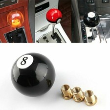 Schaltknauf Billardkugel 8 Ball Auto Bus Schalthebel M8 M10 Universal,!