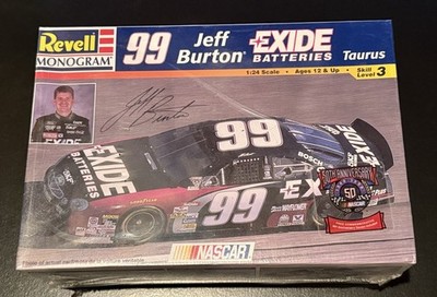 NEW Revell Monogram Jeff Burton #99 Exide Batteries Taurus 85-2556 Sealed Box