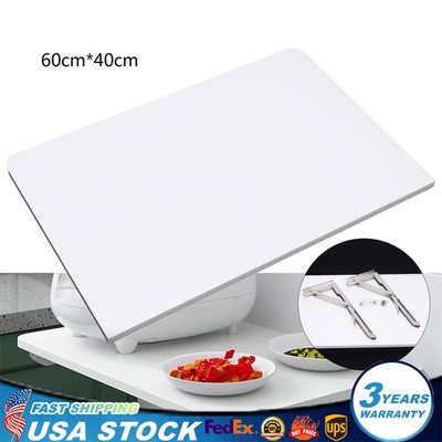 Wall Mounted Table Folding 60x40cm Floating Laptop Desk Fold-Down Work