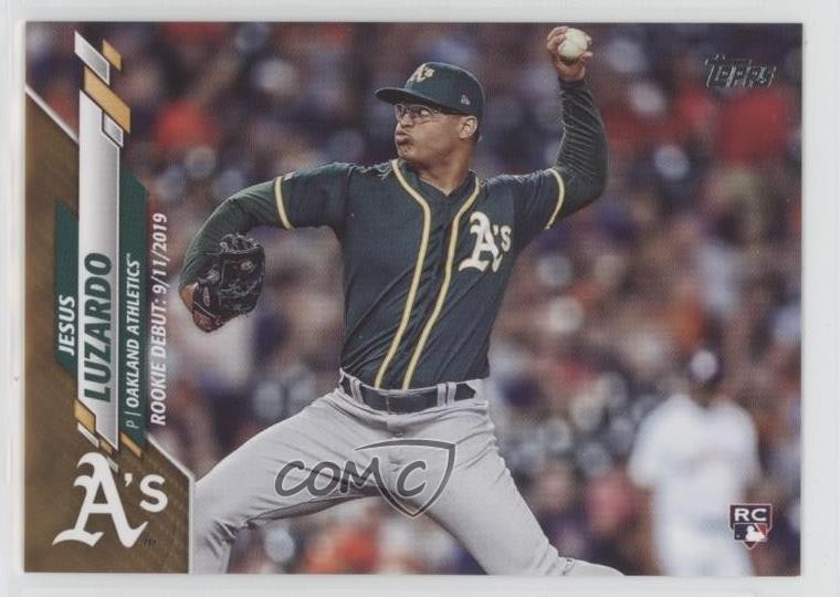 2020 Topps Update Rookie Debut Gold 1963/2020 Jesus Luzardo #U-94 5q7
