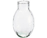 Blumenvase Vitrum Glas Ø 10 Cm H 32 Cm Farblos