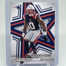 2025 Panini Rookies & Stars #33 Christian Gonzalez PATRIOTS