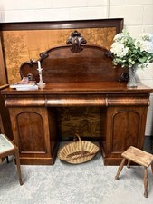 Country House Antique Victorian Mahogany sideboard Console table cupboard drawer