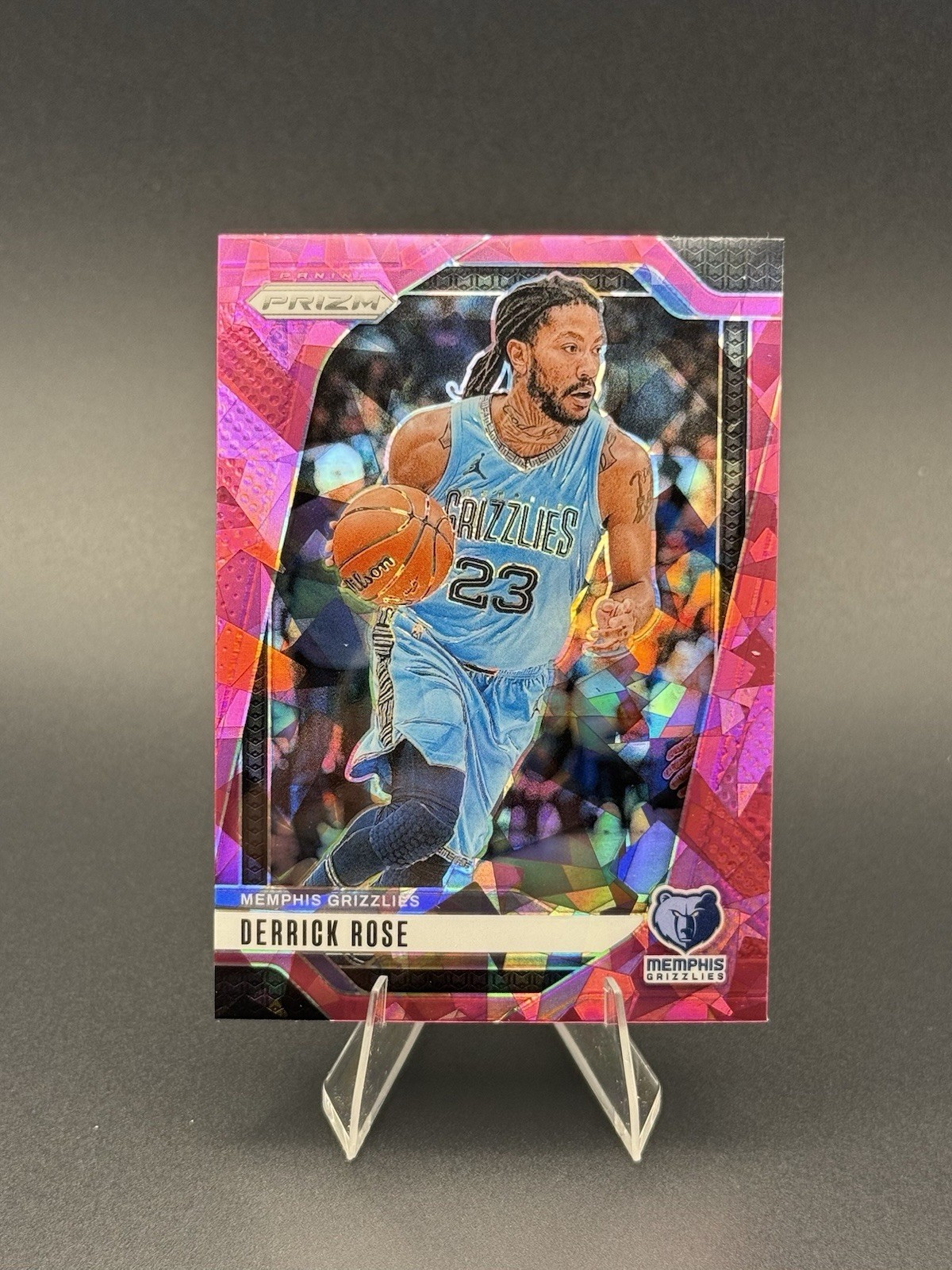 2024-25 Panini Prizm - Derrick Rose #53 Pink Ice Prizm