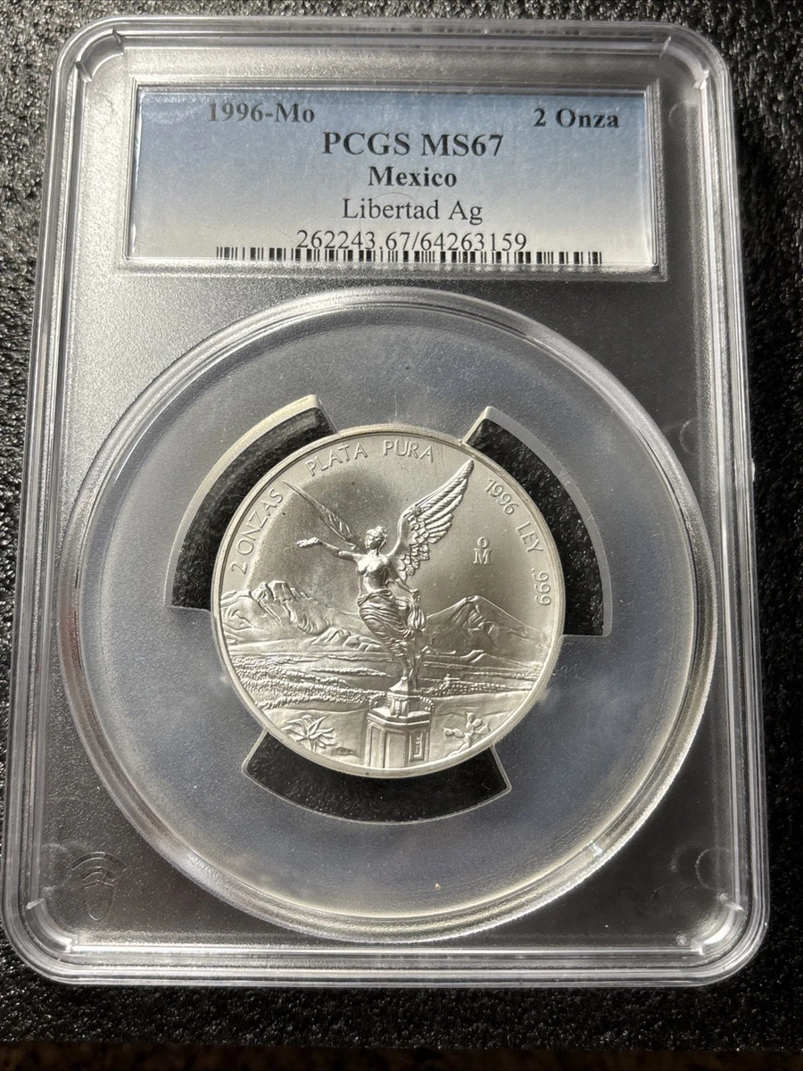 Mexican Libertad 2 oz Precious Metal Content per Unit Silver