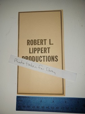 Original 1966 Robert L. Lippert Showbiz Industry Clipping ad