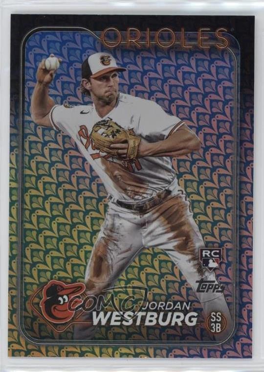 2024 Topps Series 1 Holiday Jordan Westburg #66 Rookie RC 1eg1