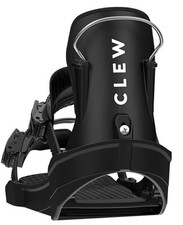 CLEW Independence 1.0 25-26 Modèle Fixation Snowboard Blanc Noir M 