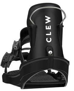 CLEW Independence 1.0 25-26 Model Binding Snowboard White Black  M 