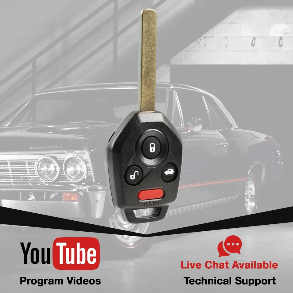 Key Fob Remote for 2010 2011 2012 2013 2014 Subaru Legacy Outback CWTWBU766 4D60 Foto 3 de 4