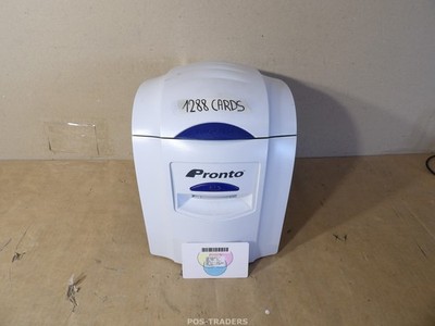 Magicard PRONTO ID Color Card Printer USB - 1288 CARDS TESTED OK / INCL RIBBON