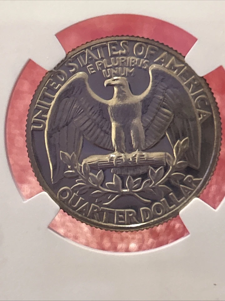 1968 S Washington Quarter PF 67 NGC Graded,absolutely Magnificent Piece Of US - Image 4 of 4