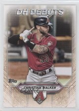 2021 Topps DH Debuts Christian Walker #DHD-15 0ce9