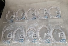 Lot of 10 C2G 04238 7Ft. Cat6 Non Booted Ethernet Network Cables NEW SEALED 