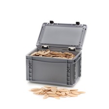 Flachdübel Gr 20 für Flachdübelfräse | wie Lamello 20 Buche | 1000 St in Eurobox