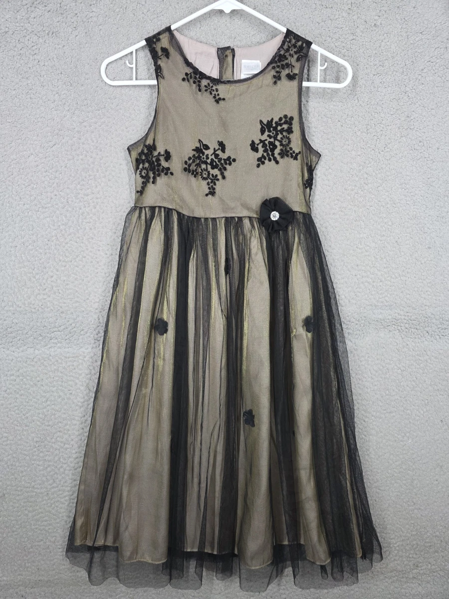 Robe Noire Femme B Darlin - Taille 11/12 (Juniors) - Coupe A-Line - Neuf Avec étiquettes (NWT)