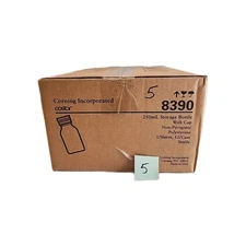 Costar® 250 mL  Polystyrene Storage Bottles with 45 mm Caps 8 Bottles