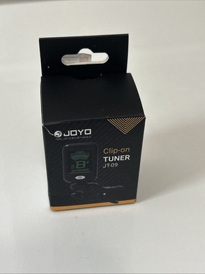 NEW JOYO JT-09 Clip on LCD Digital Electronic Tuner -Guitar Bass Ukulele Violin