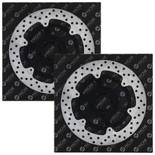 NICHE Front Brake Rotor Set For Kawasaki Ninja ZX6 ZZR600 Motorcycle