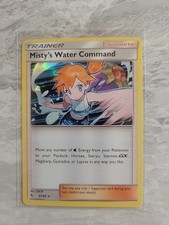 Misty's Water Command 63/68 Hidden Fates Holo