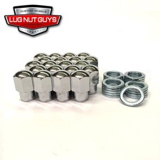 20 Lug Nuts 12-20 Chrome Mag Wheel Nut .55 Medium Shank