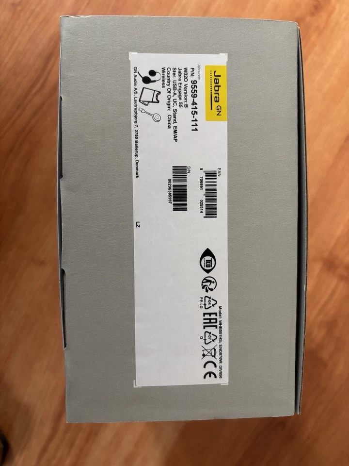 Jabra Engage 55 UC Stereo Headset USB-C, MS, Stand *neu* - Bild 2 von 3