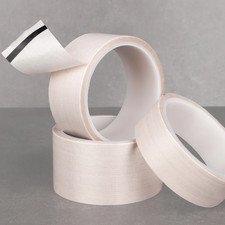 10M White PTFE Tape High Temperature Resistant Thermal Sealing Machine No Trace