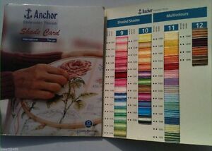 Anchor Floss Colour Chart