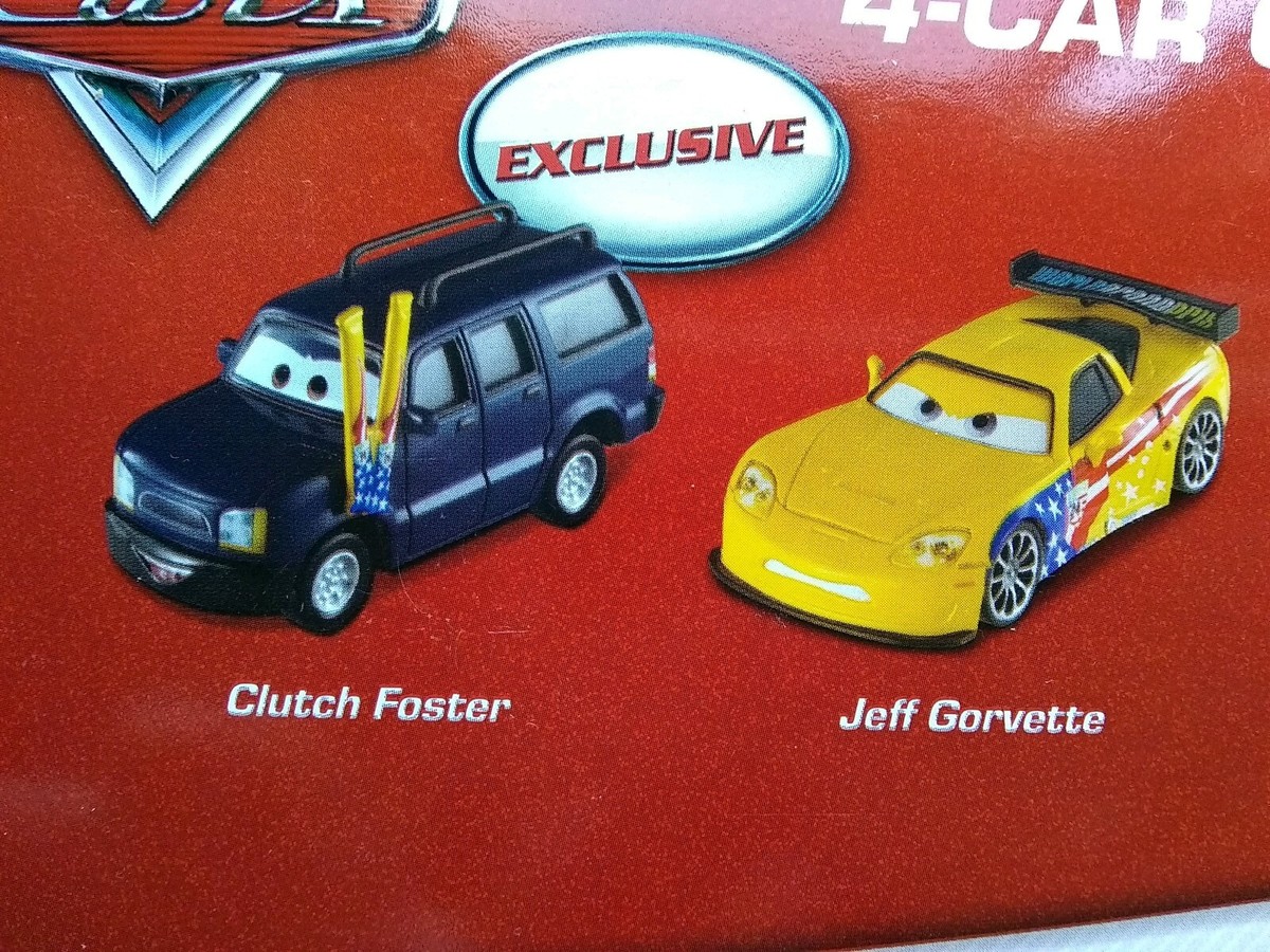 Disney Pixar Cars Race Day Fan 4-pack F7 for sale online | eBay