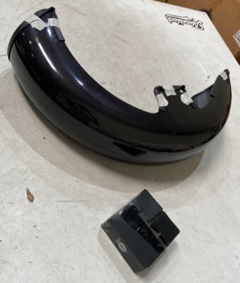 OS&D Advanblack Black Jack Metallic 19'' Reveal Wrapper Hugger Front Fender