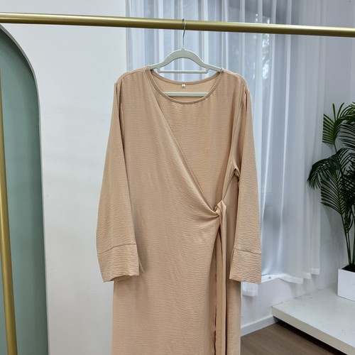 Abaya Muslim Women Rhinestone Kaftan Maxi Dress Dubai Moroccan Party Gown Caftan - 第 186/196 張圖片