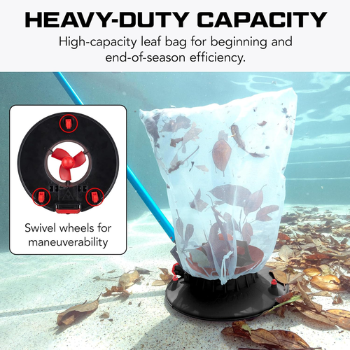 Leaf Vac Recharge Cordless Rechargeable Pool Leaf Vacuum & Skimmer, Swimming Poo - Picture 3 of 12