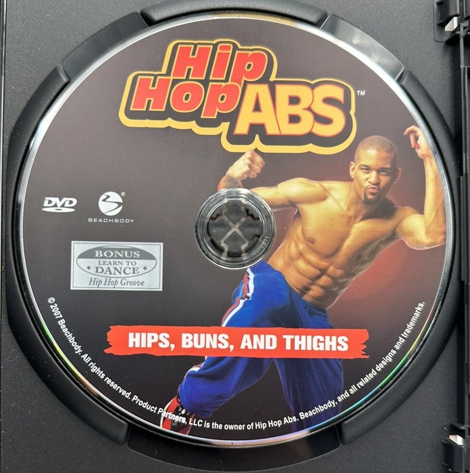 Hip Hop Abs Workout Hips Buns Thighs Beachbody DVD 2007 - Image 3 of 3