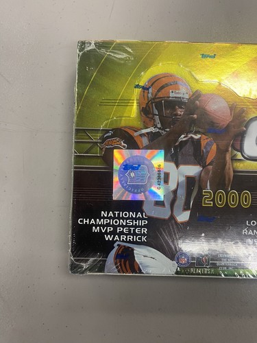 2000 NFL FOOTBALL TOPPS CHROME - FACTORY-SEALED BOX (24 PACKS) ๐ฅ๐ฅ - Picture 2 of 5