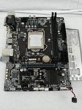 GIGABYTE GA-H110M-S2H-GSM LGA1151 mATX DDR4 with I/O shield; Tested!