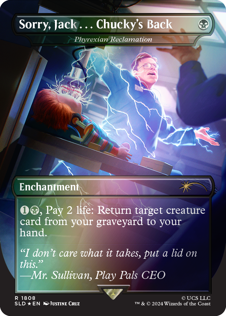 Magic the Gathering MTG Secret Lair x Chucky Foil | eBay