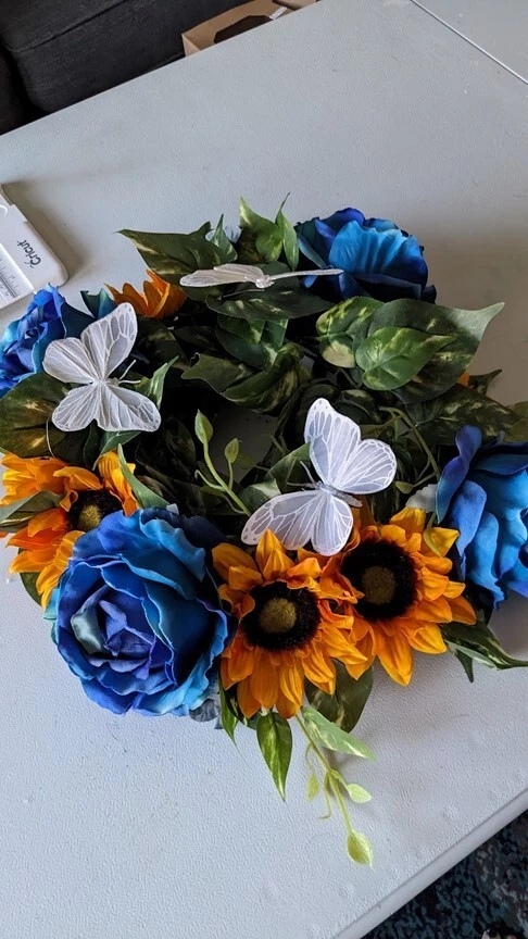 Gran Lote Decoración Boda, Ramos de Flores Artificiales + Piezas Centrales, Linternas Foto 3 de 4