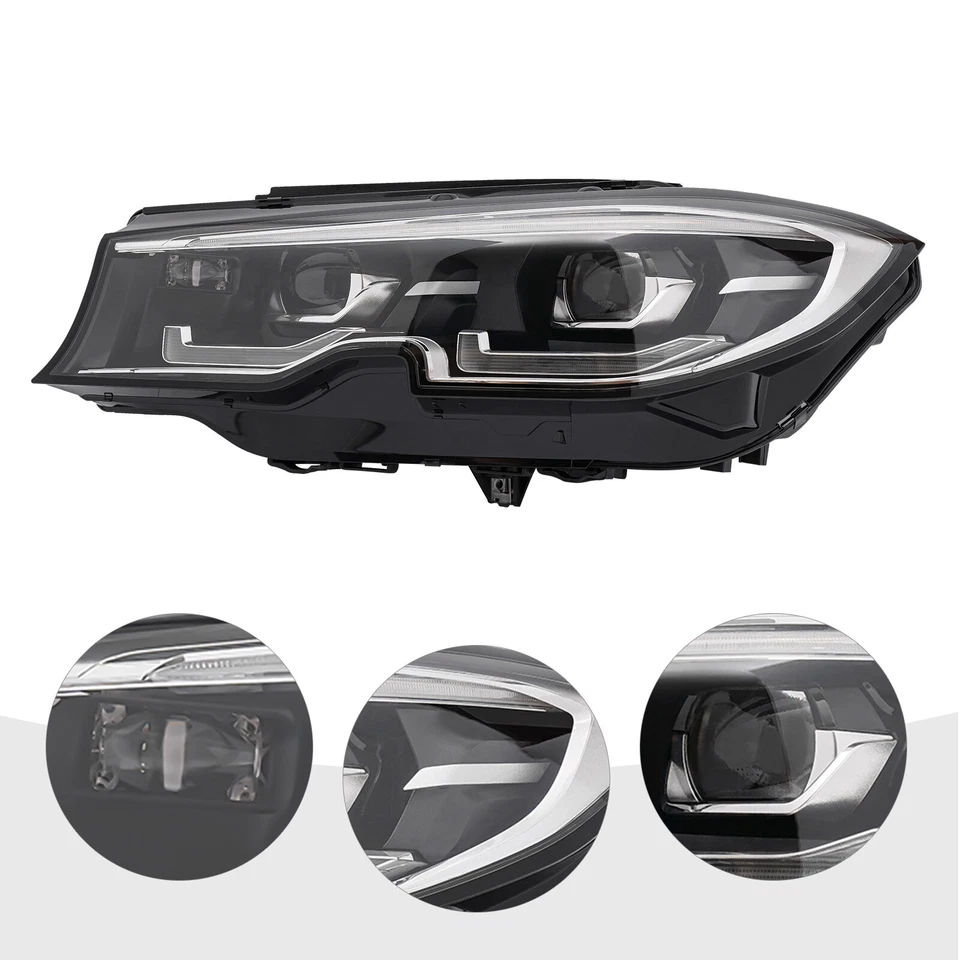 For BMW 3 Series G20 G21 G28 330i 340i LED Headlight Left 2019-21 OEM 9481719 Foto 3 de 4