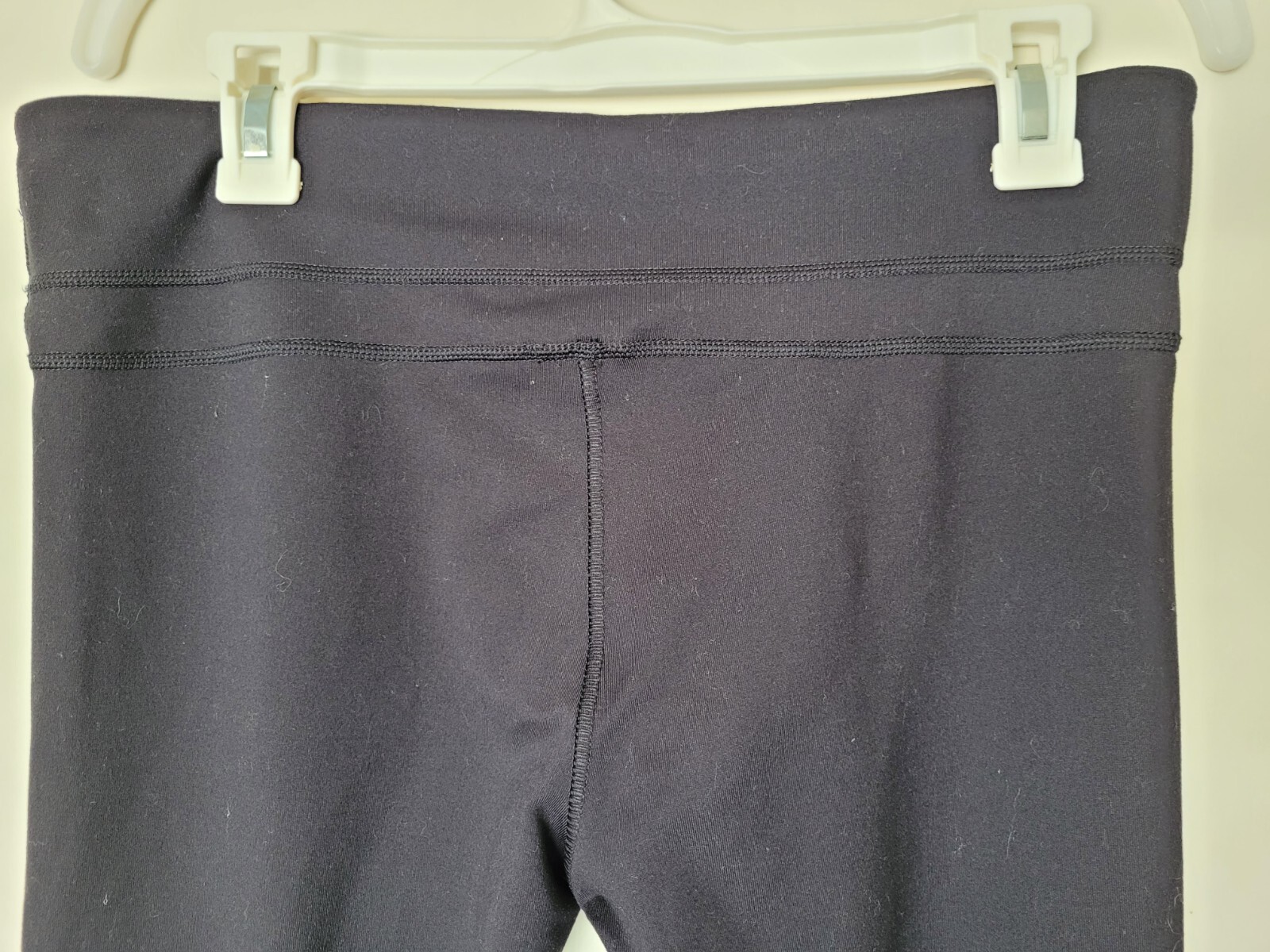 CAbi Basic Solid Black Elastic Waist Stretch Work… - image 8