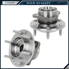 2P Wheel Hub Bearings Assembly Front 4WD For Chevy Colorado GMC Canyon 2015-2022