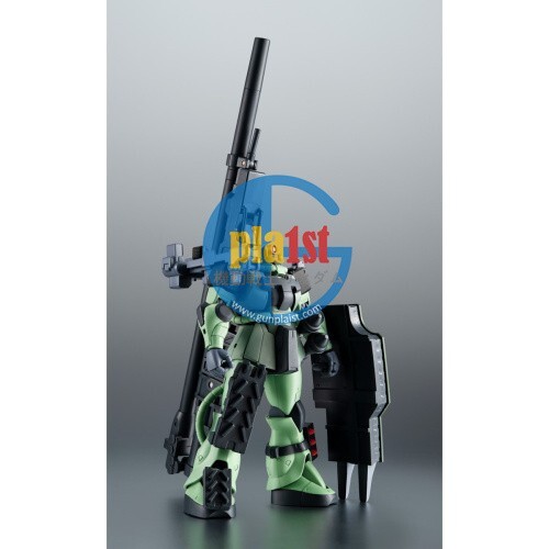 Brand New P-BANDAI ROBOT SPIRITS MS-06F ZAKU Ⅱ GUNNER TYPE ver. A.N.I.M.E Figure - Foto 5 di 7