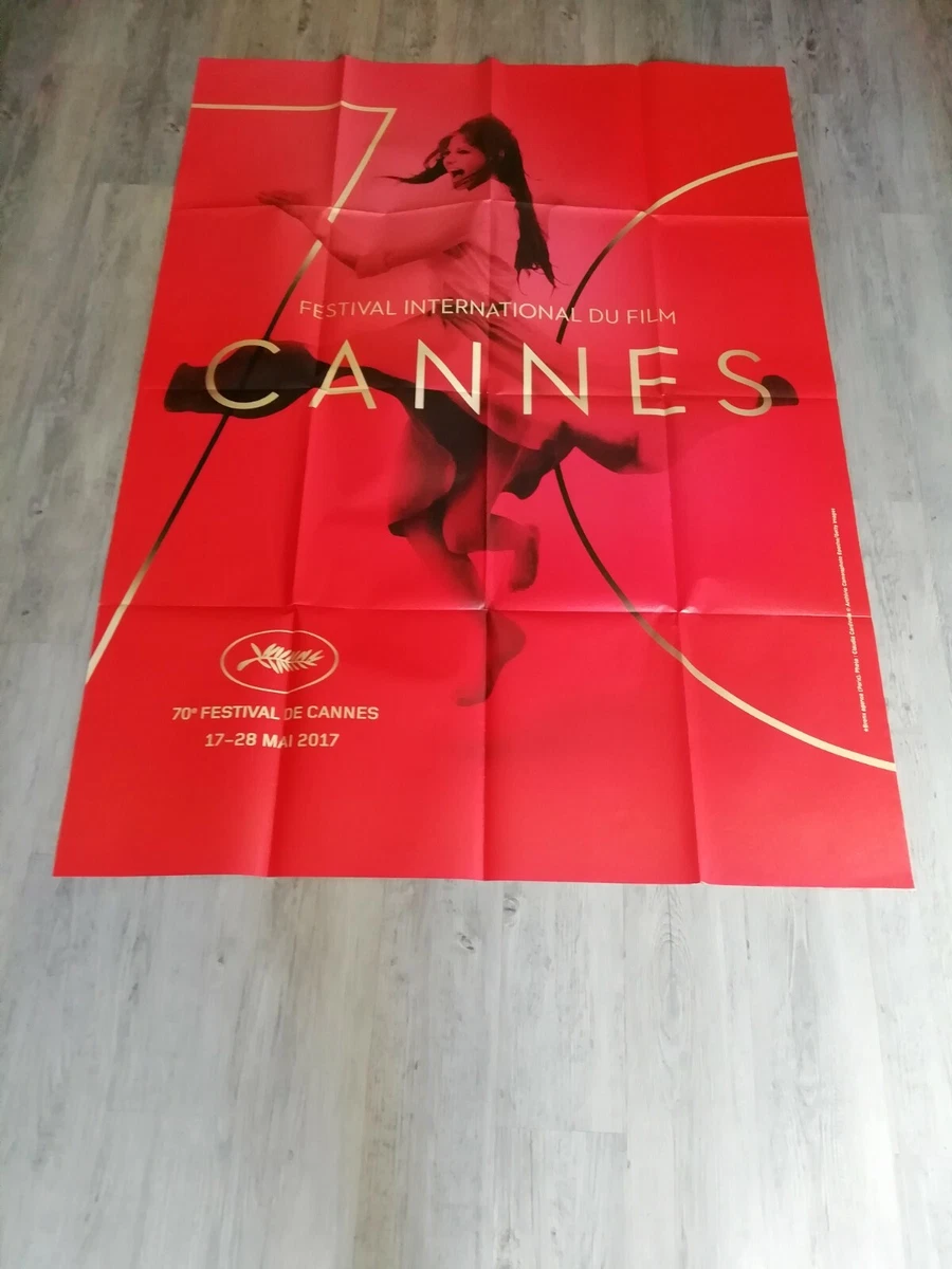 Affiche Officielle Festival De Cannes 2018 - Petit Format 55 X 40 Cm - Envoi Roulée Dans Tube Renforcé