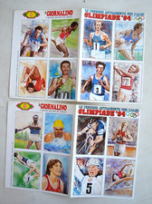 Lotto Figurine Olimpiade '84, foglio: 1, 3, Il Giornalino 1984