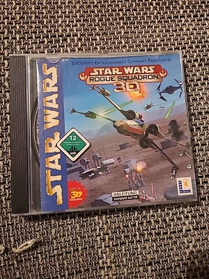 PC Spiel Star Wars Rogue Squadron 3D in Hülle Case
