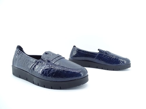 Vitaform Damen Schuhe Ballerinas Mokassins Slipper Lammfell Lackleder Gr.42 - Bild 6 von 10