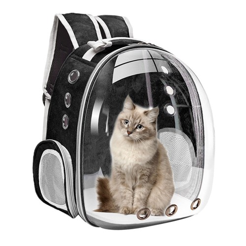 Pet Carrier Dome Clear Holder Travel 