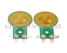2PCS X NEW 25.5mm Treble Voice Coil Horn tweeter diaphragm Resin Film
